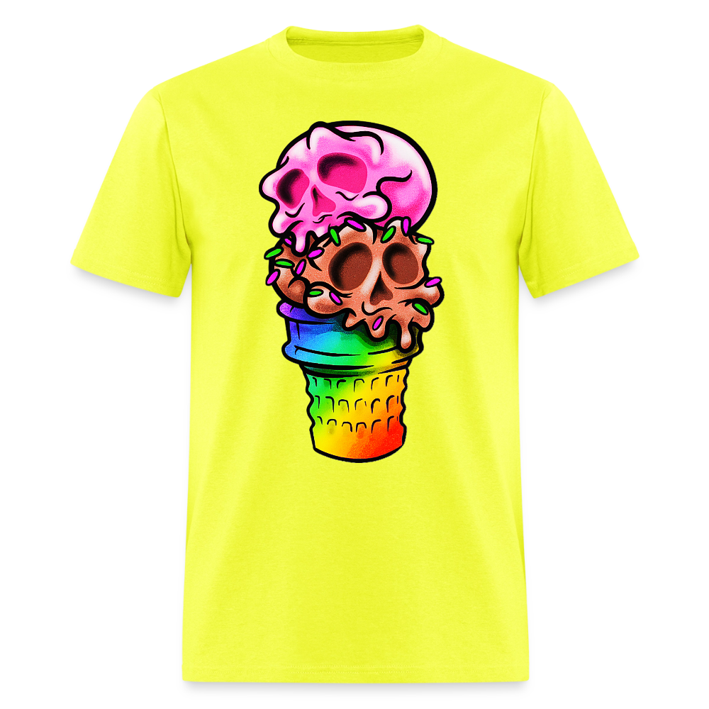 Cone Skull - safety green