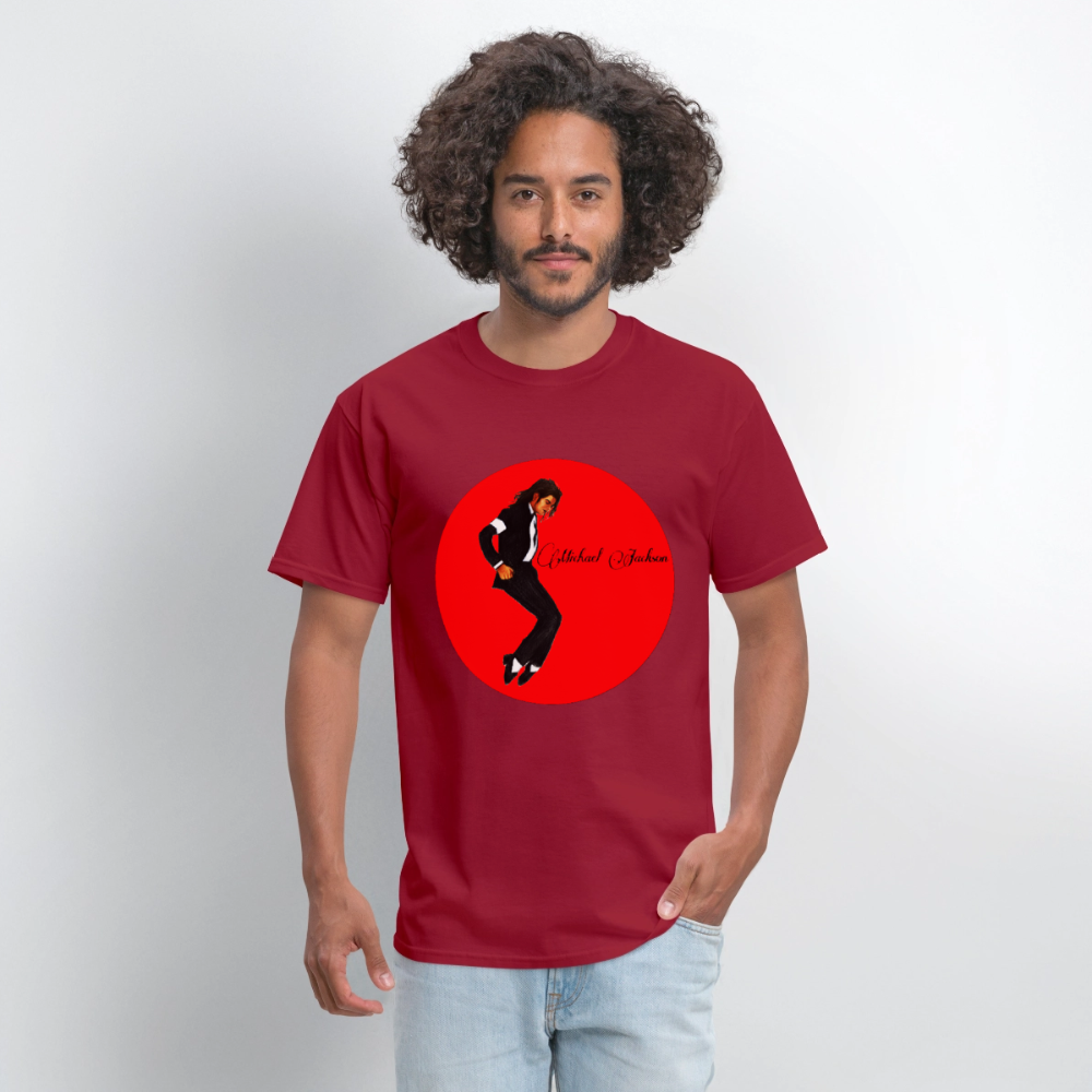 #2 Michael King Of Pop - dark red