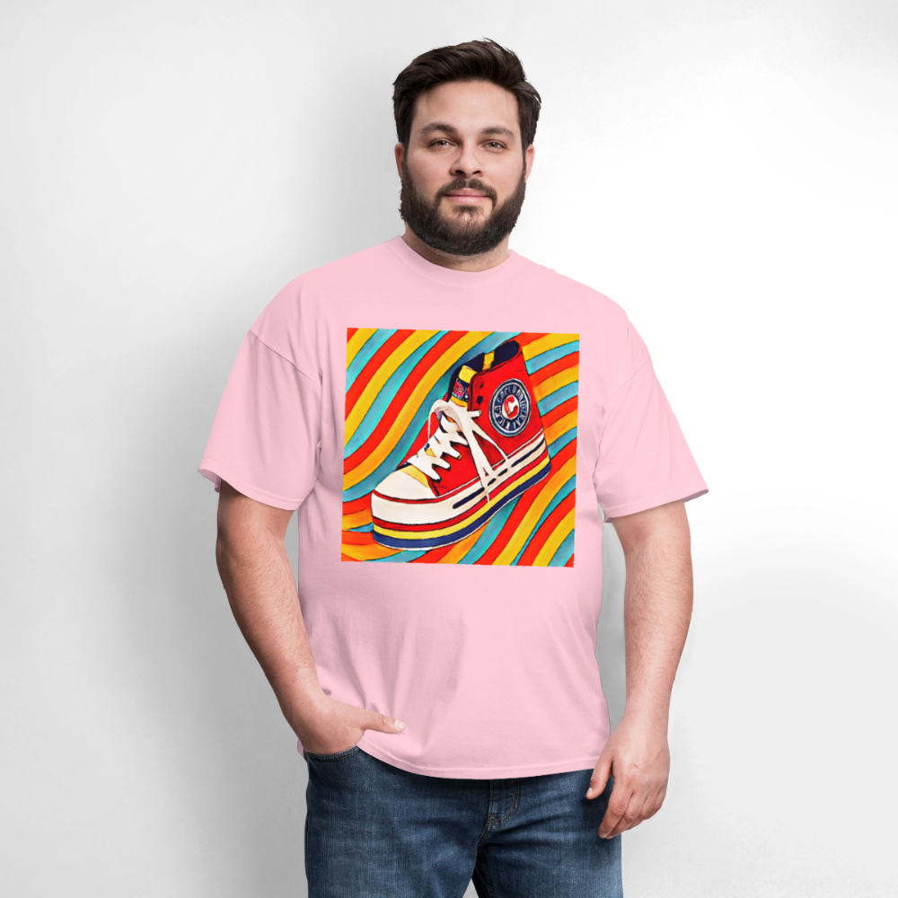 High Top Sneaker - pink