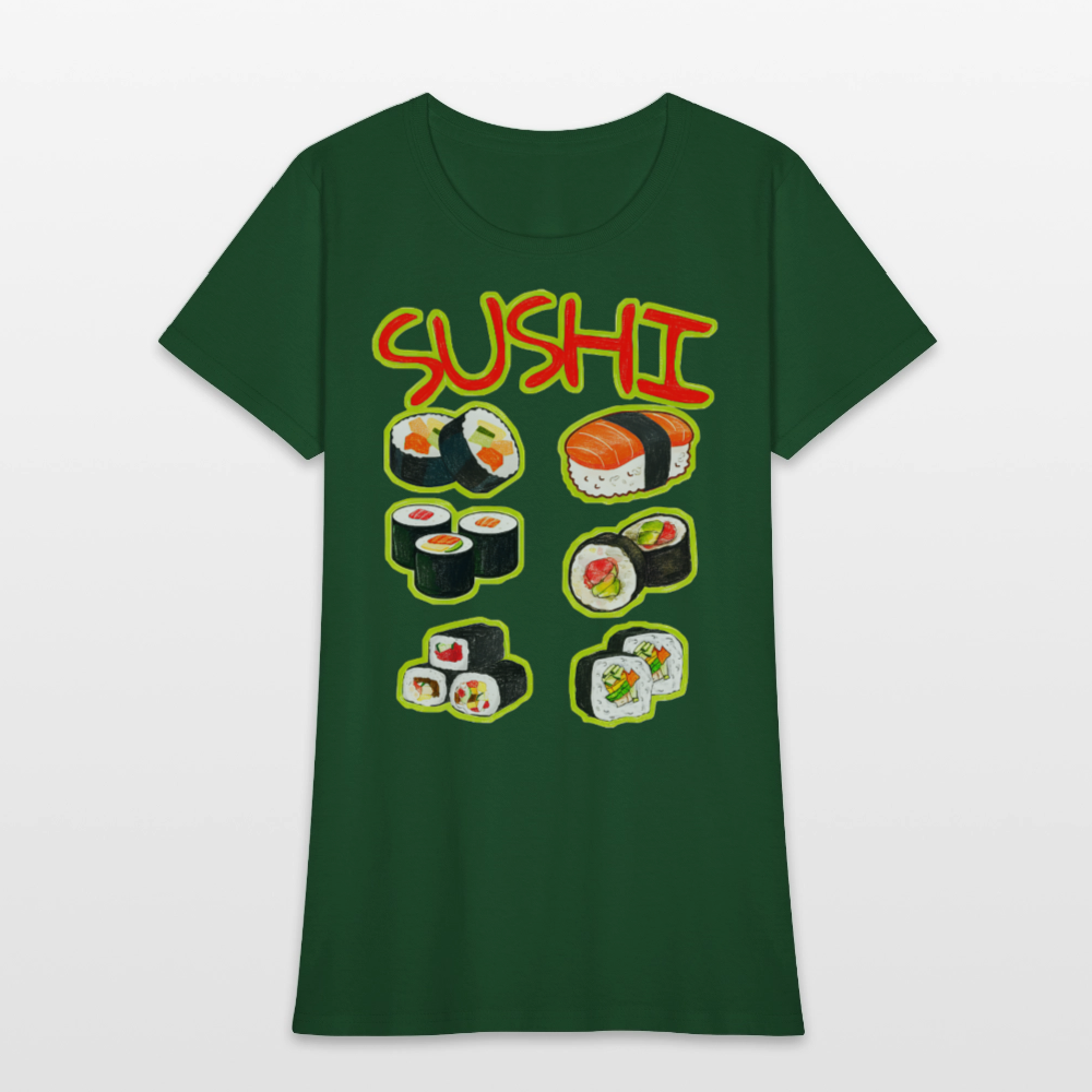 Sushi - forest green