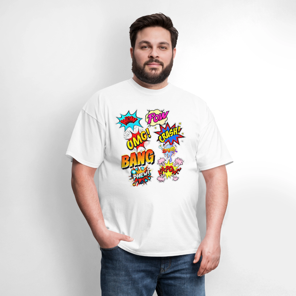 Comic Time - white