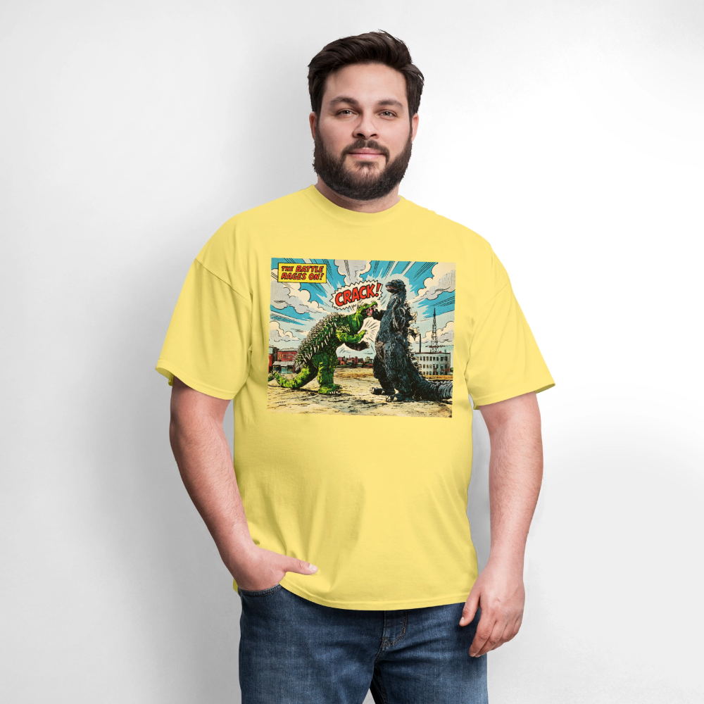 Godzilla - cornsilk