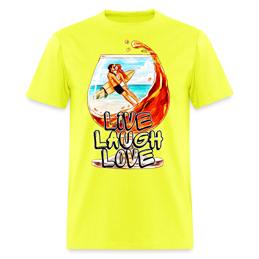Live, Laugh, Love - safety green