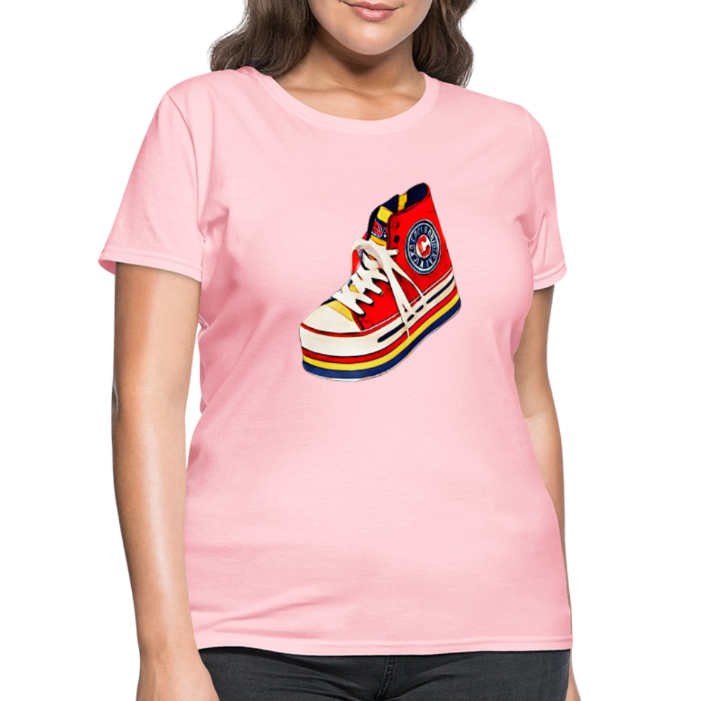 High Top Sneaker - pink