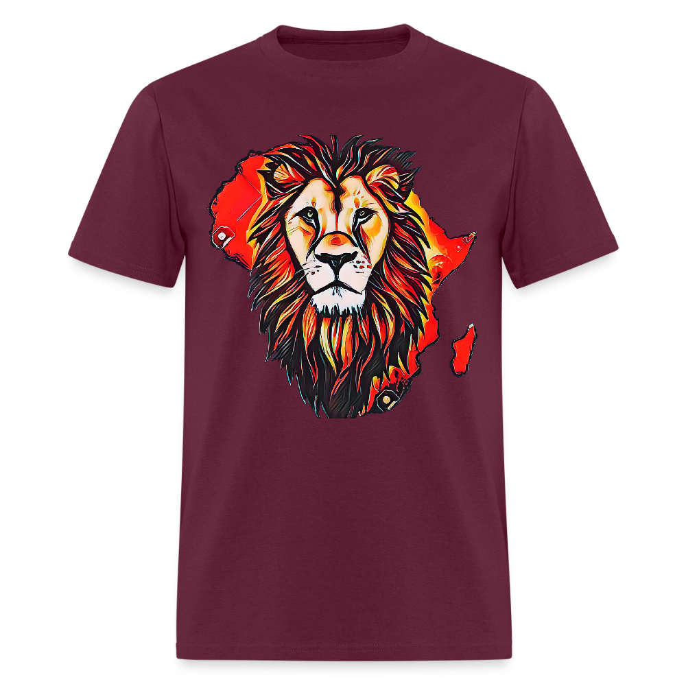King of the Jungle - burgundy