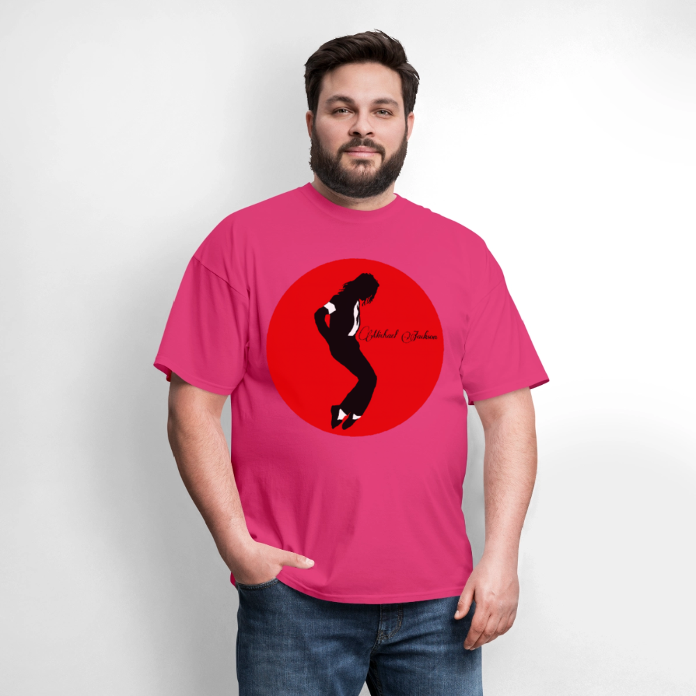 #1 Michael King Of Pop - fuchsia