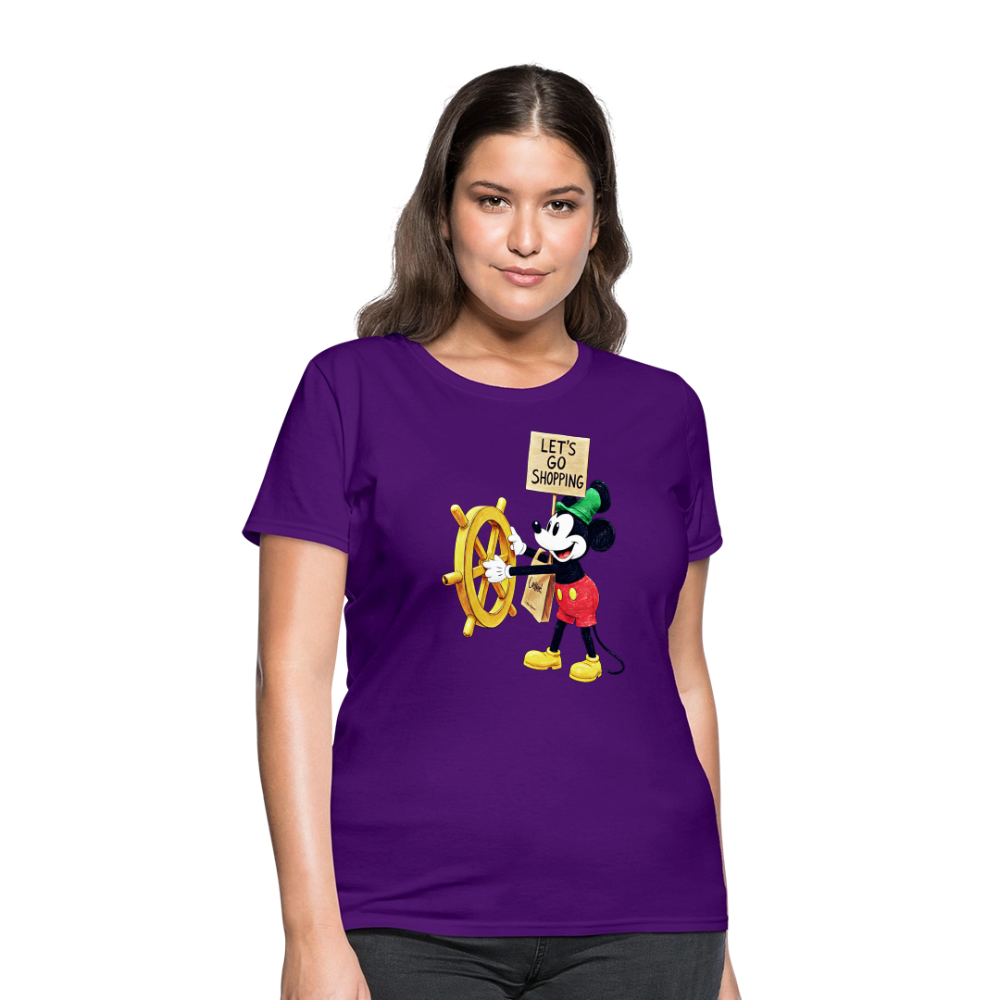 Let's Go Shopping - purple