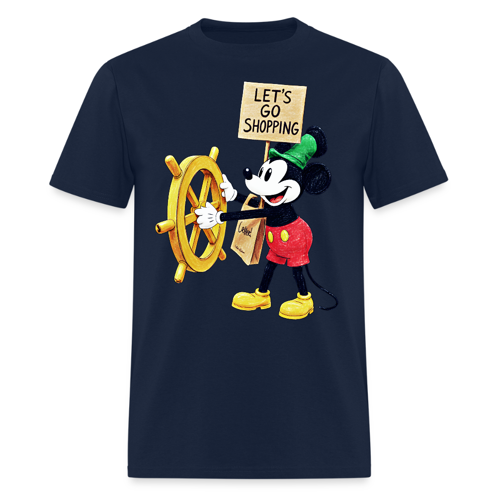 Let's Go Shopping - navy