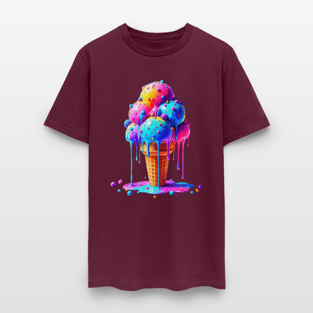 Melting Rainbow - burgundy