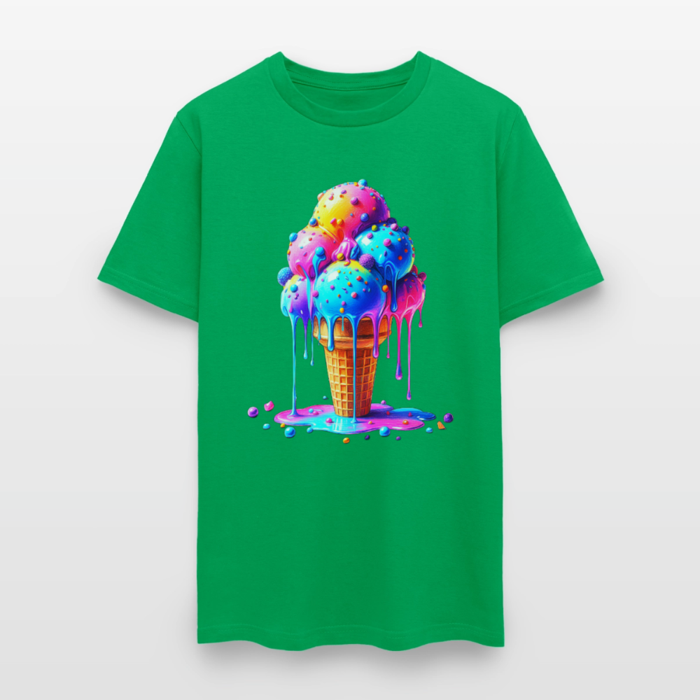 Melting Rainbow - bright green
