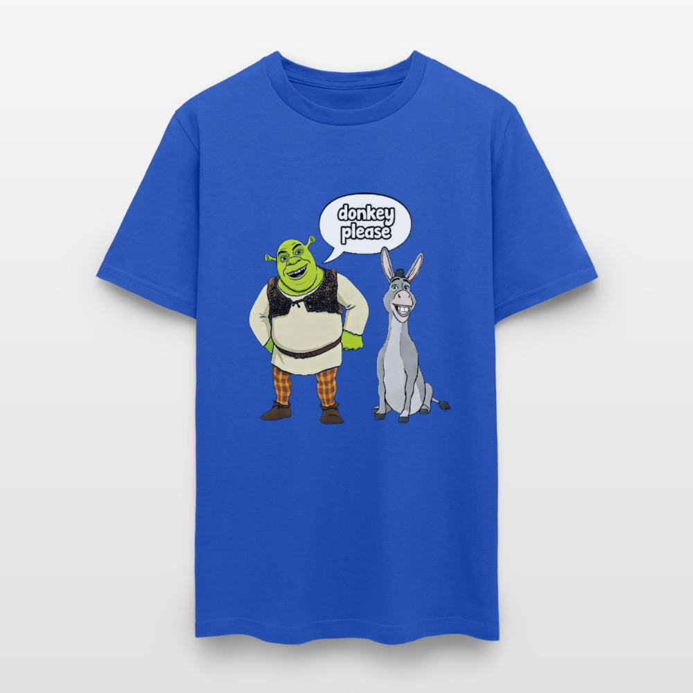 Donkey Please Shrek - royal blue