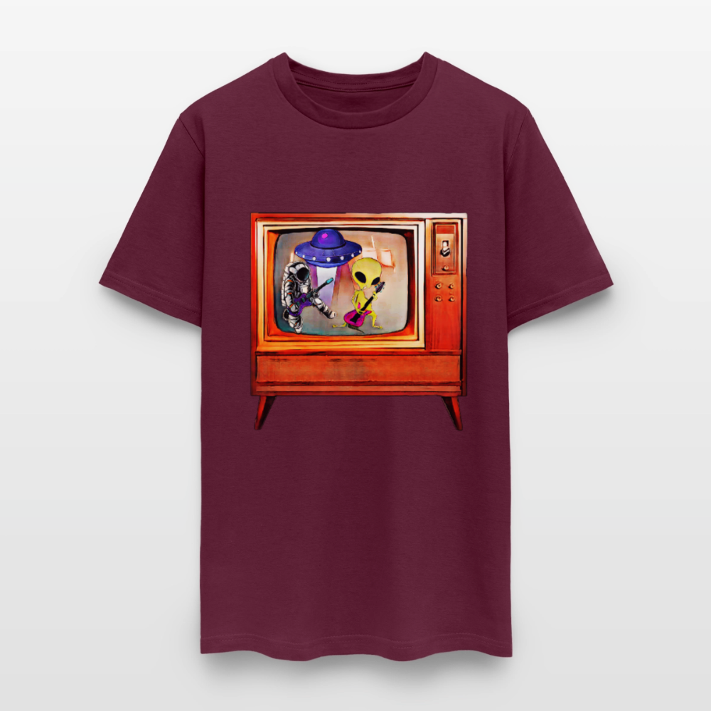 Rocking Astronaut and Alien #2 - burgundy