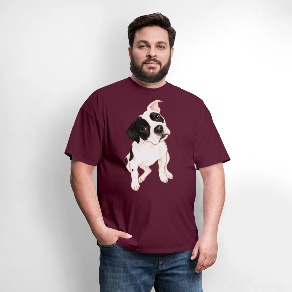 Bright Eyes - burgundy