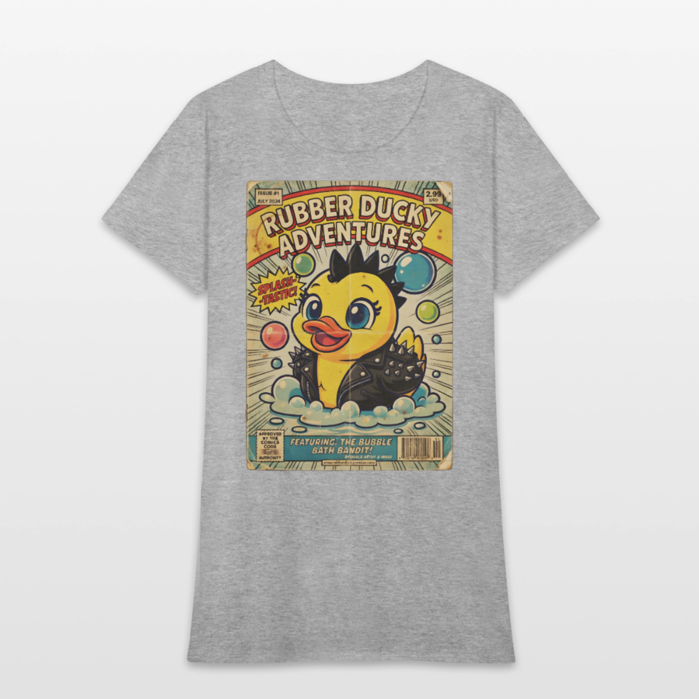 Ducky Old Comic - heather gray
