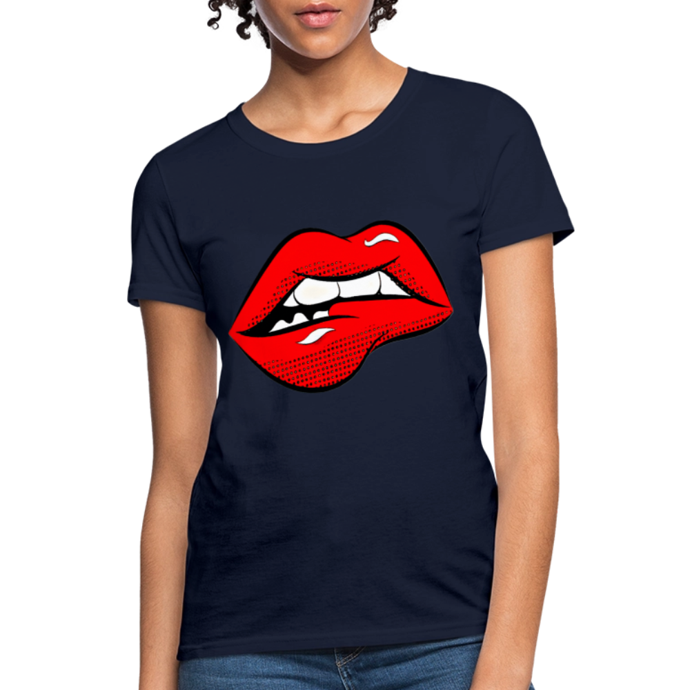 Lips - navy