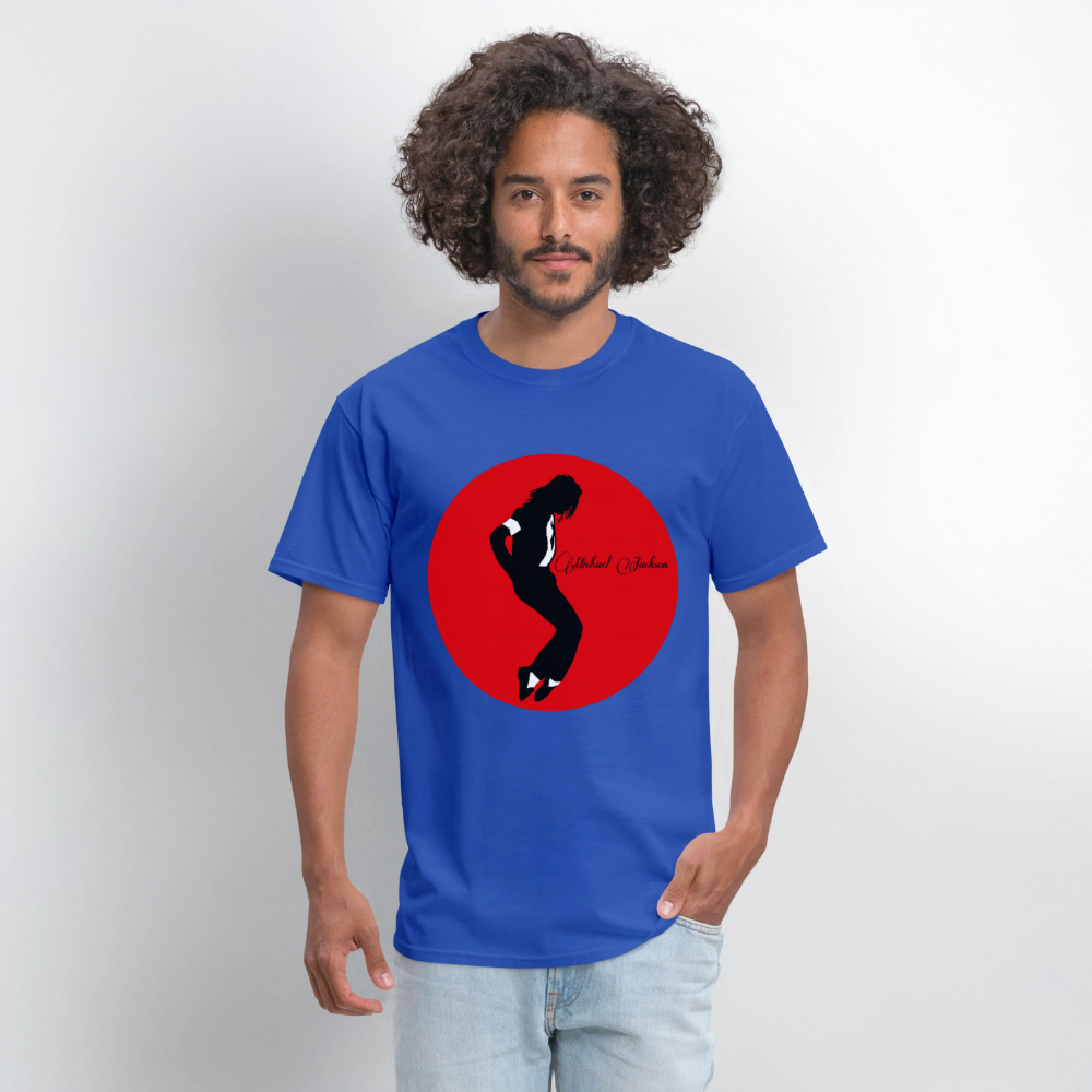 #1 Michael King Of Pop - royal blue