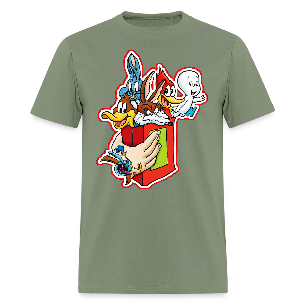 Bugs and Friends - military green
