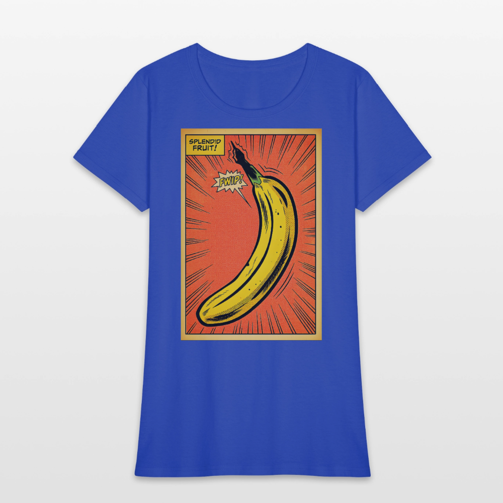 Banana - royal blue