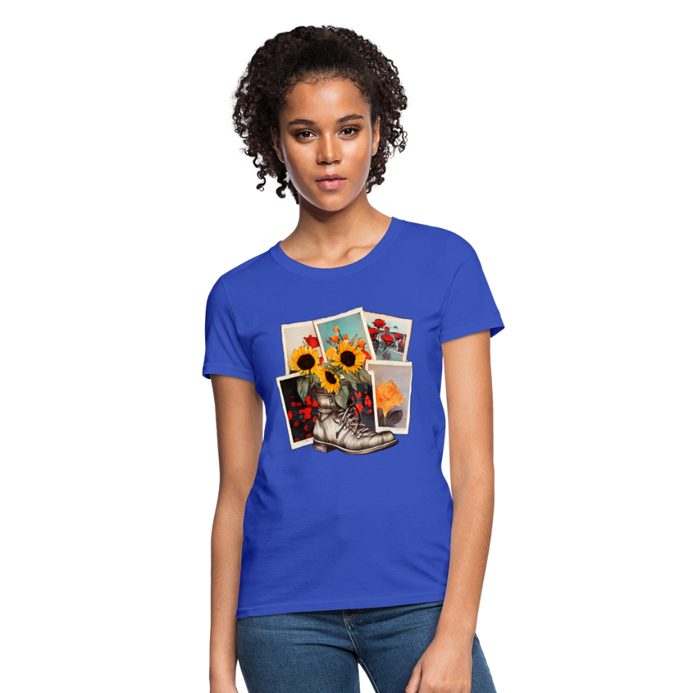 Flowers #2 - royal blue