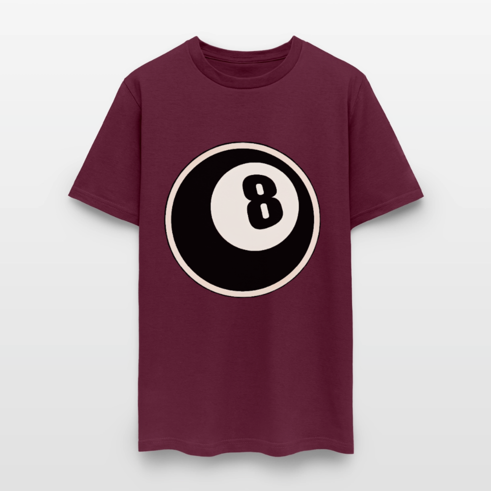 8 Ball - burgundy