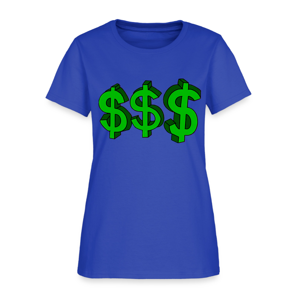 Dollar Sign - royal blue