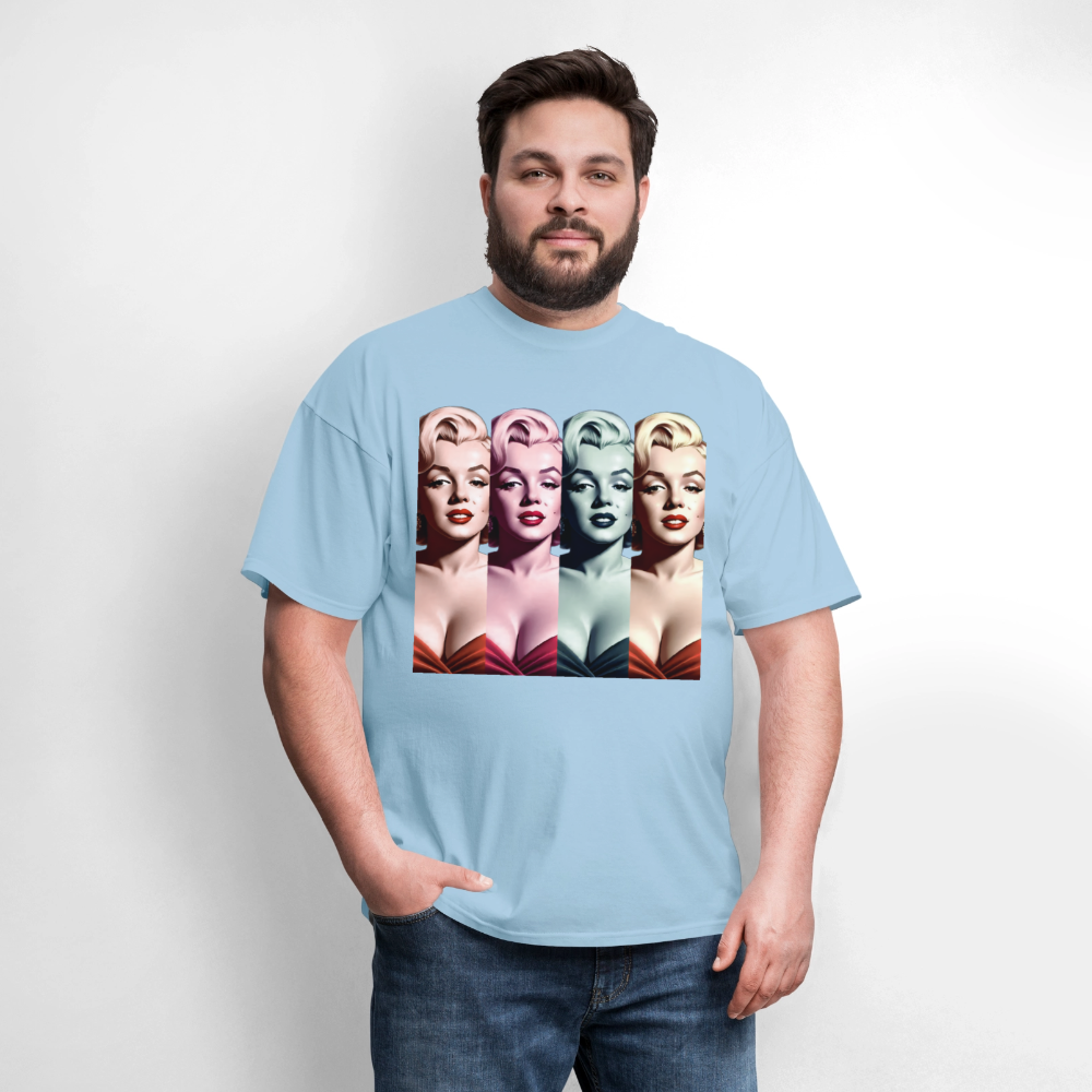 Marilyn Monroe - powder blue