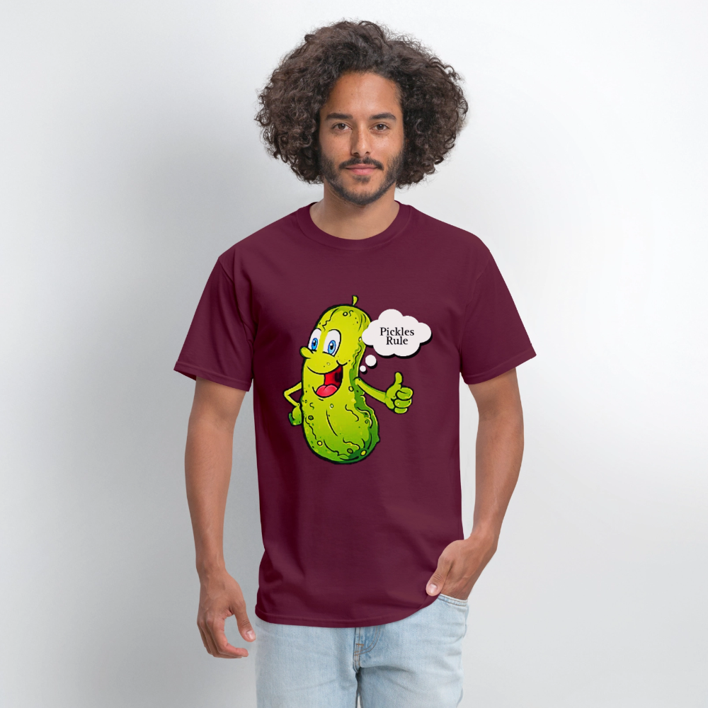 Pickles Rule - burgundy