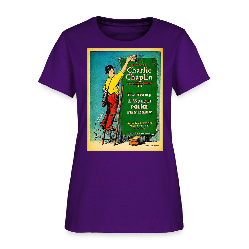 1915 Charlie Chaplin - purple