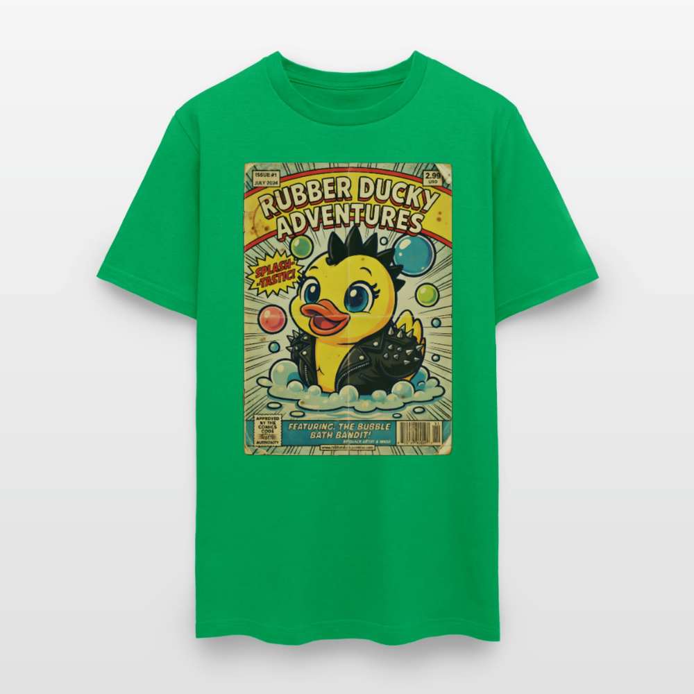 Ducky Old Comic - bright green