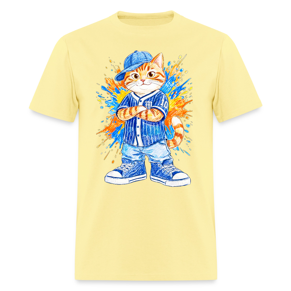 Cool Cat - cornsilk
