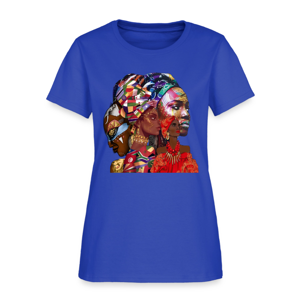 African Queens - royal blue