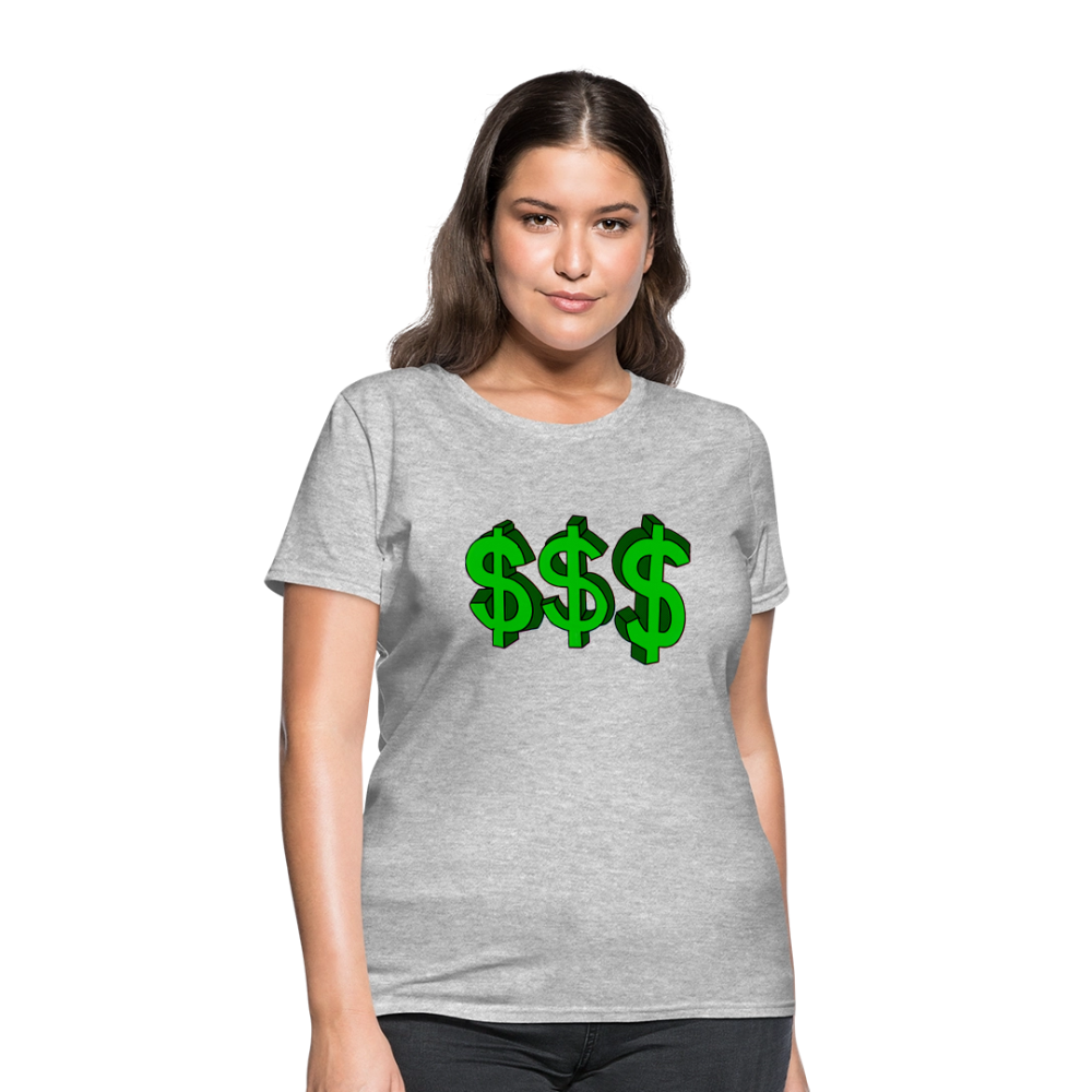 Dollar Sign - heather gray