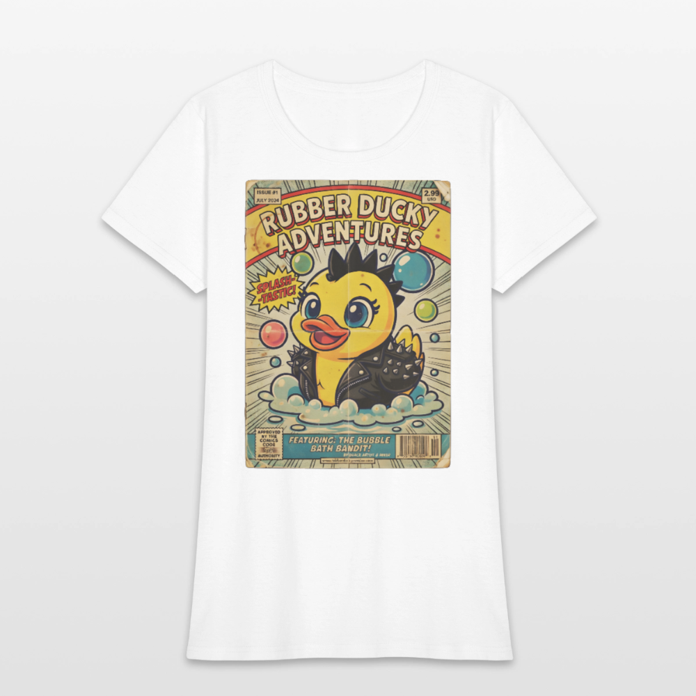 Ducky Old Comic - white
