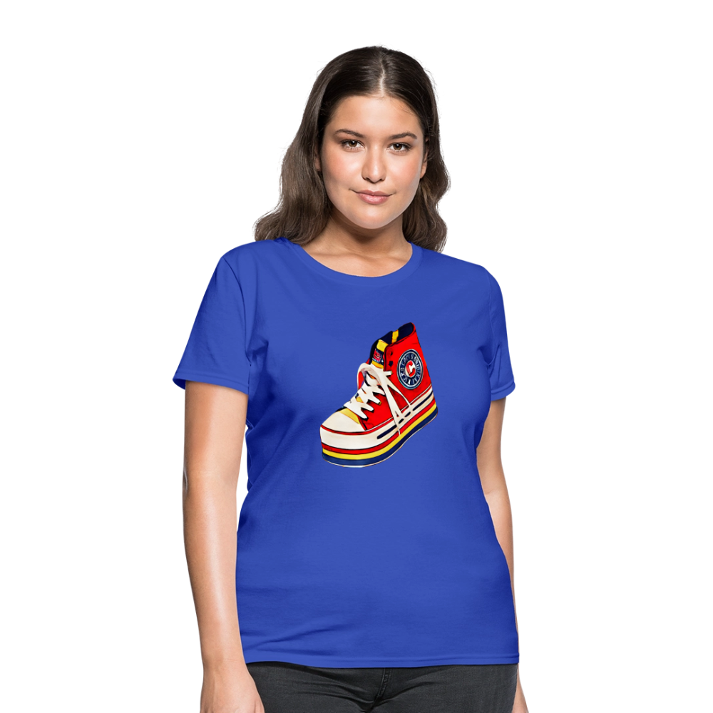 High Top Sneaker - royal blue