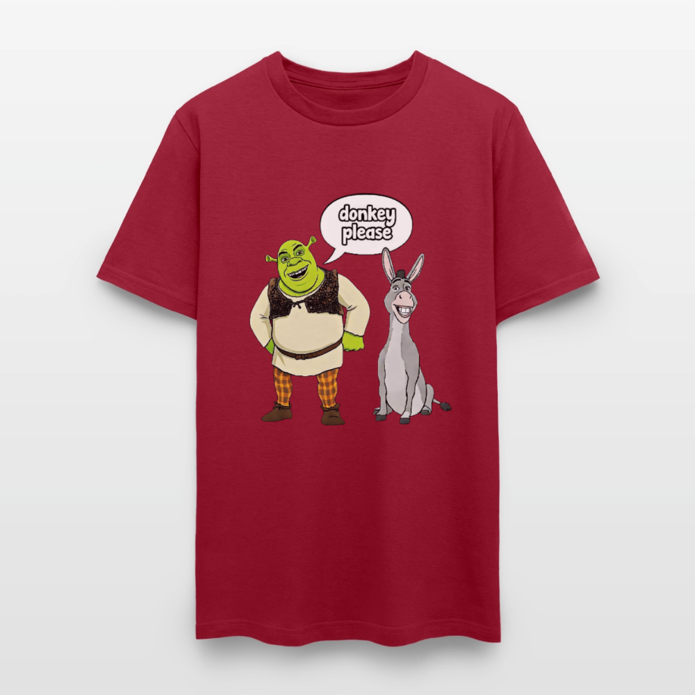 Donkey Please Shrek - true red