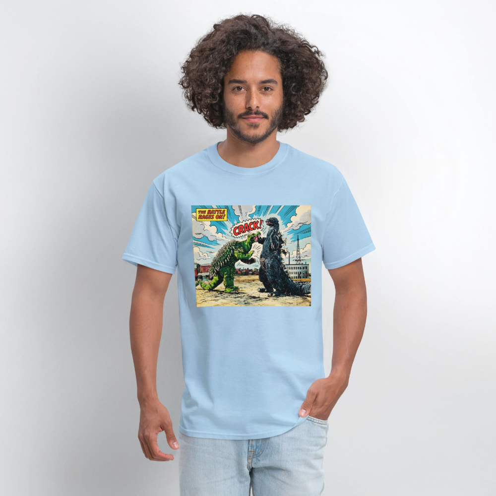 Godzilla - powder blue