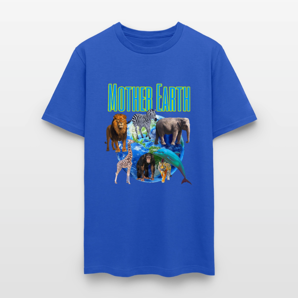 Mother Earth - royal blue