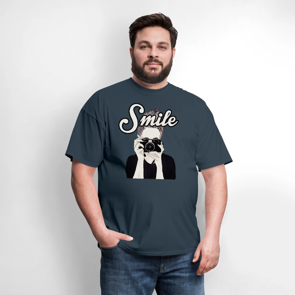 Smile -  blue dusk