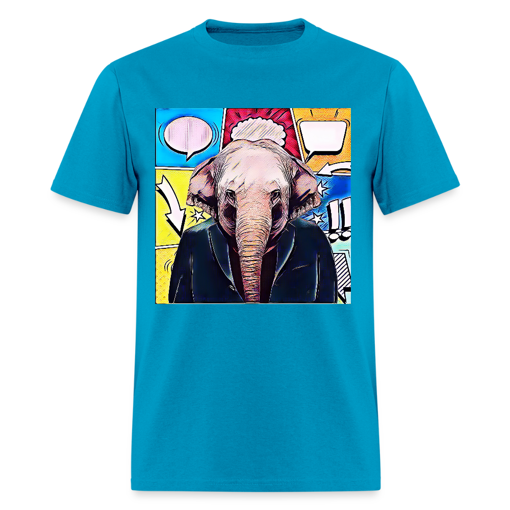 Elephant Party - turquoise