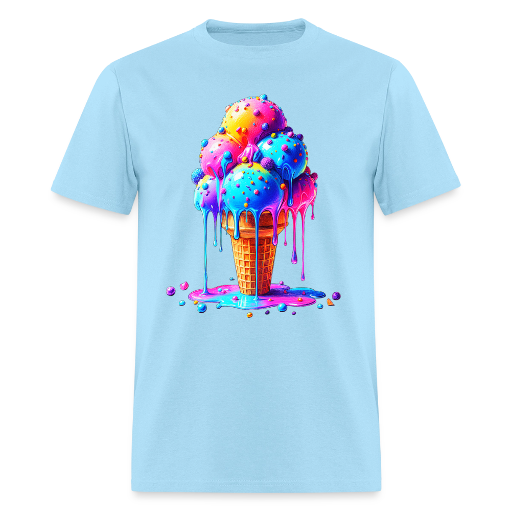 Melting Rainbow - powder blue