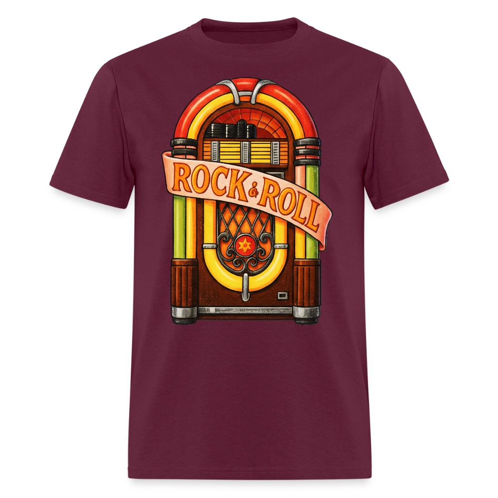 Rock & Roll - burgundy