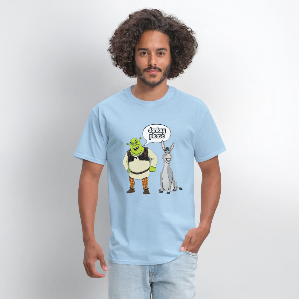 Donkey Please Shrek - powder blue