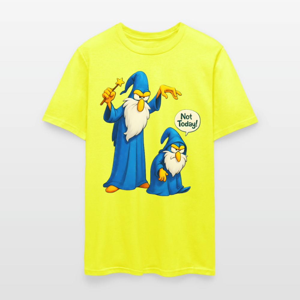 Angry Wizard - safety green