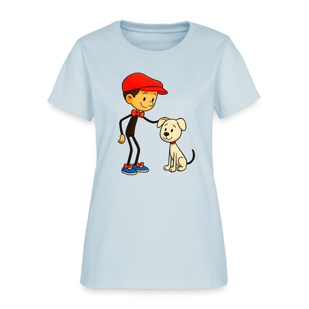 A Dog And His Best Friend - light blue