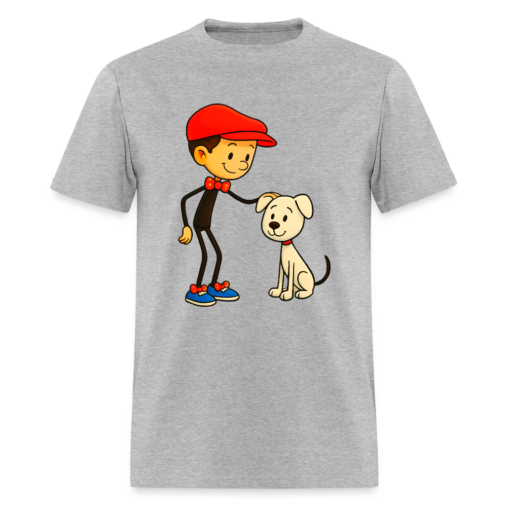 A Dog And His Best Friend - heather gray