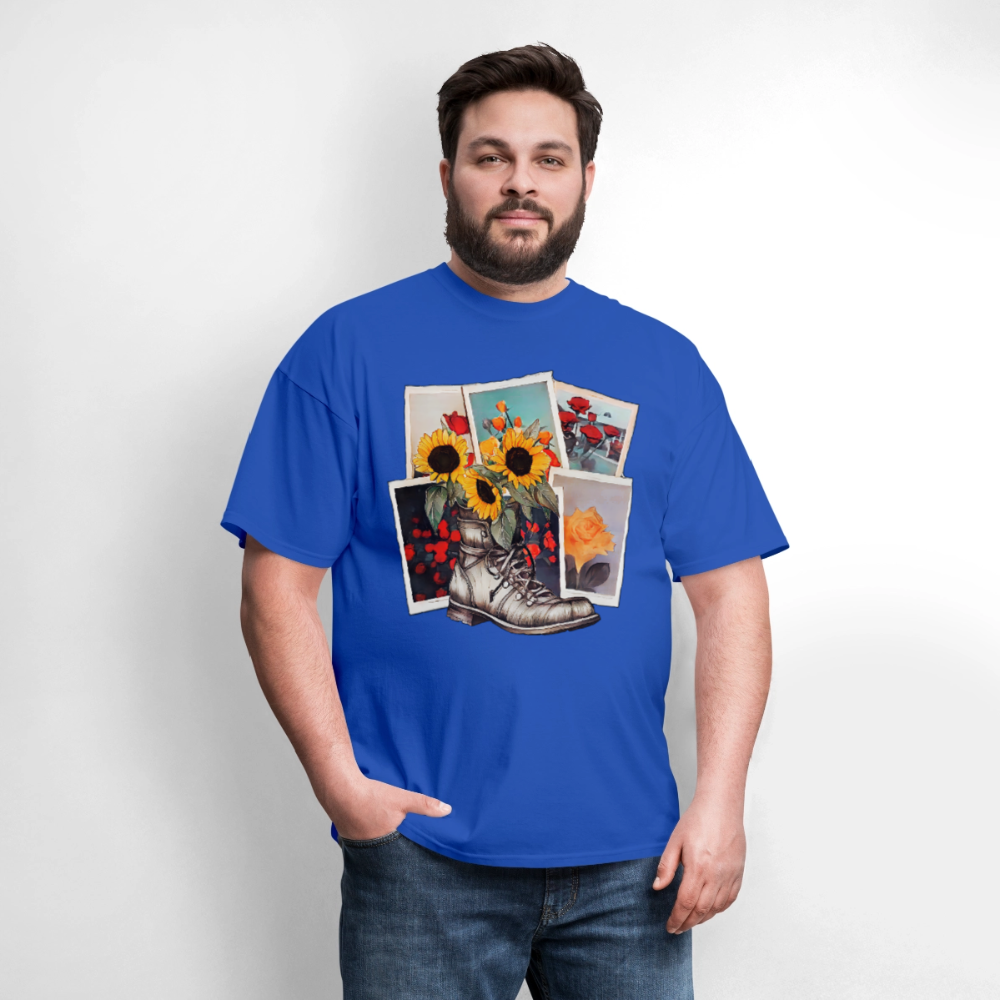 Flowers #2 - royal blue