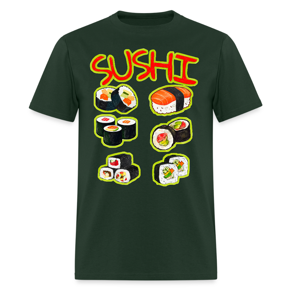 Sushi - forest green