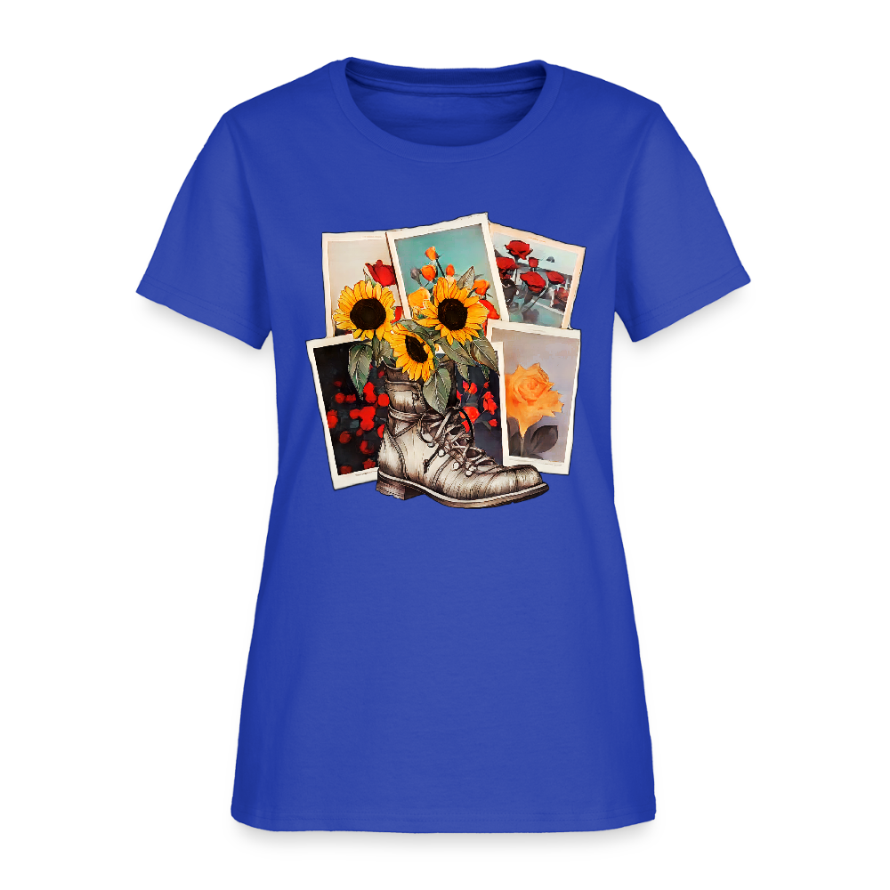 Flowers #2 - royal blue