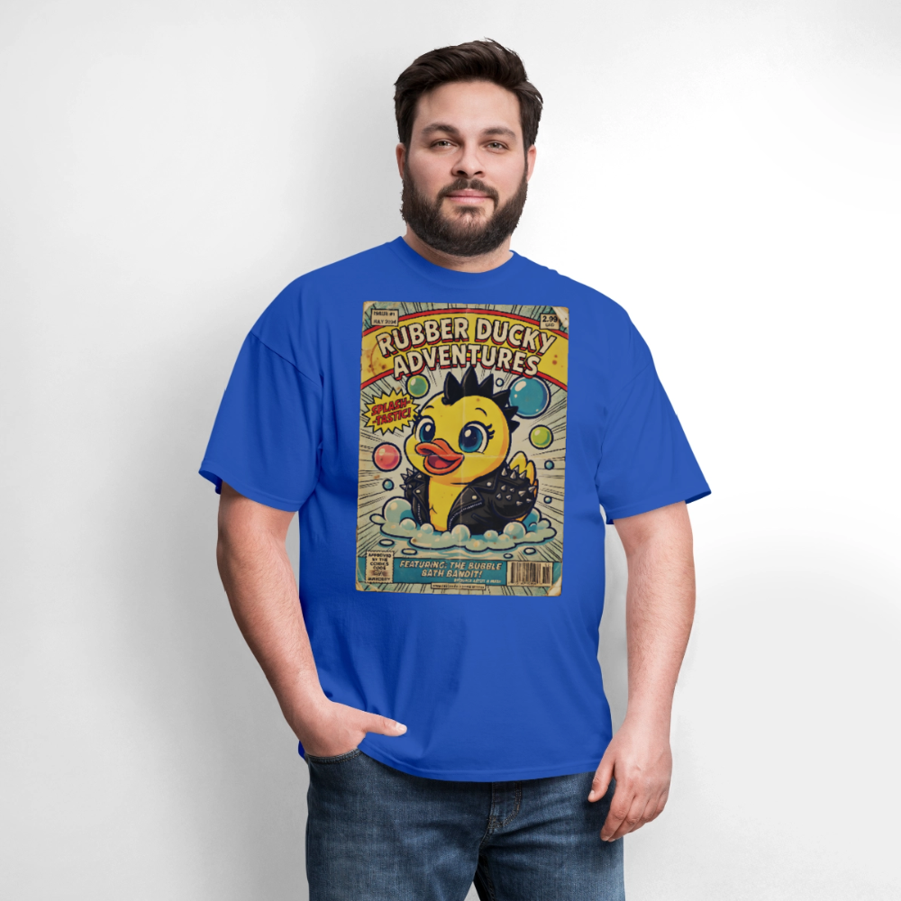 Ducky Old Comic - royal blue