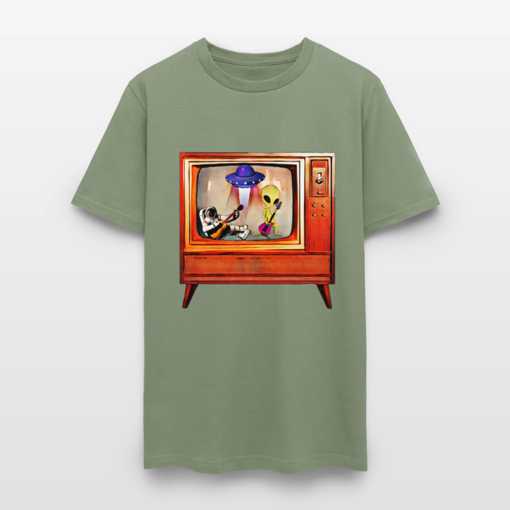 Rocking Astronaut and Alien - military green